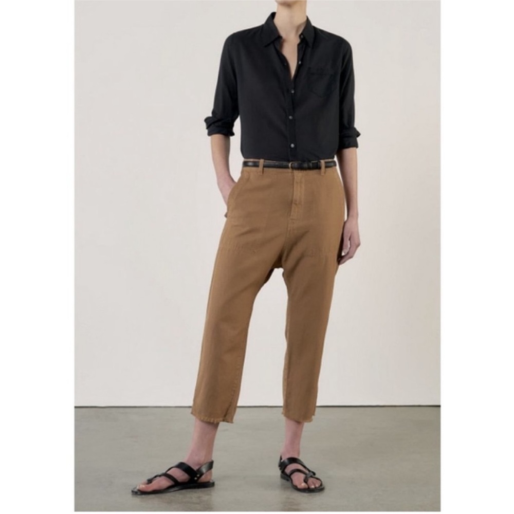 Nili Lotan Luna Pant in Tawny Size 8